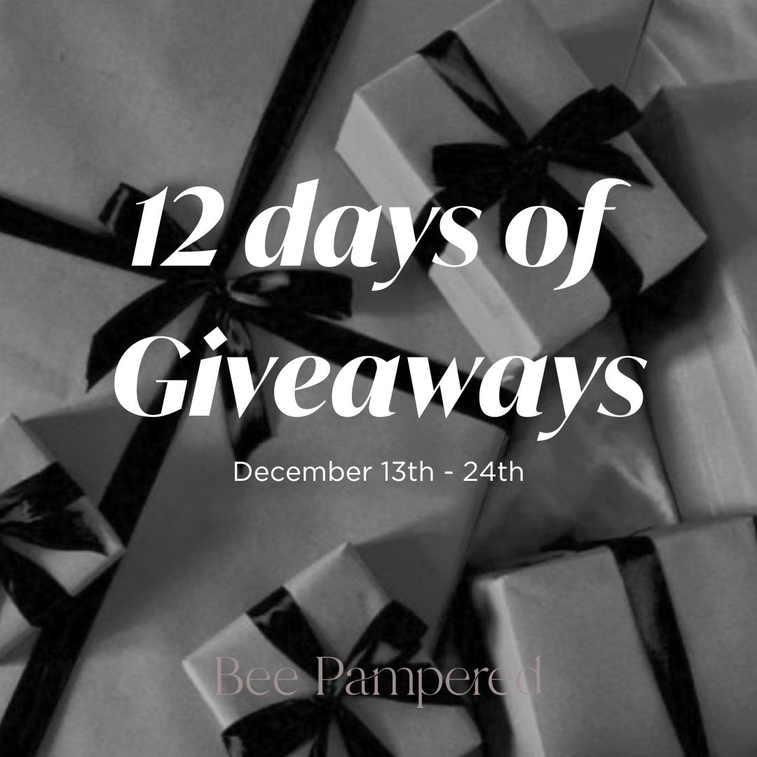 Countdown to Christmas: 12 Days of Bee Pampered Giveaways! 🎄 - Shop Bee Pampered