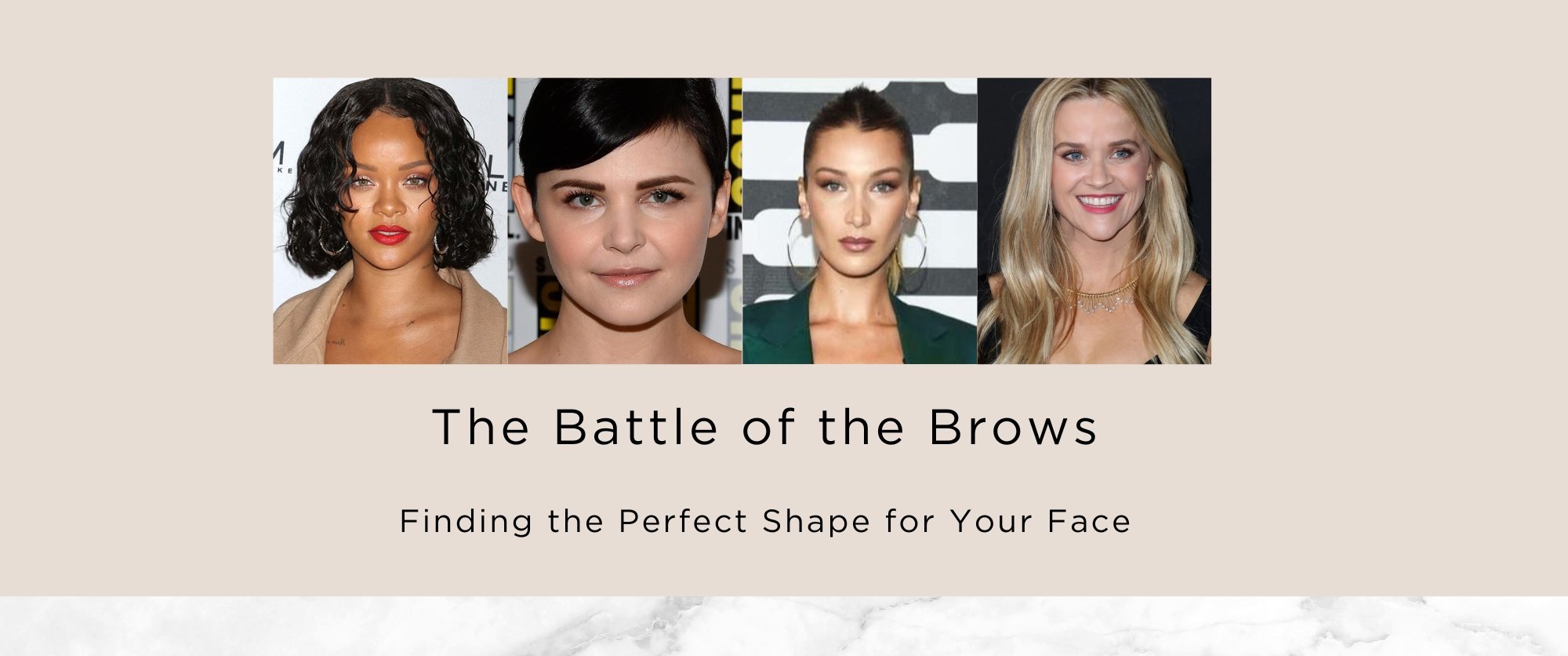 The Battle of the Brows: Finding the Perfect Shape for Your Face - Shop Bee Pampered